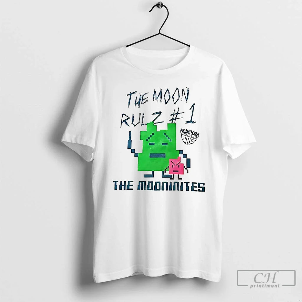 Classic The Mooninites Moon Rulz 1 - Adult & Kids T-Shirts, Sweatshirts & Hoodies apparel design preview 1