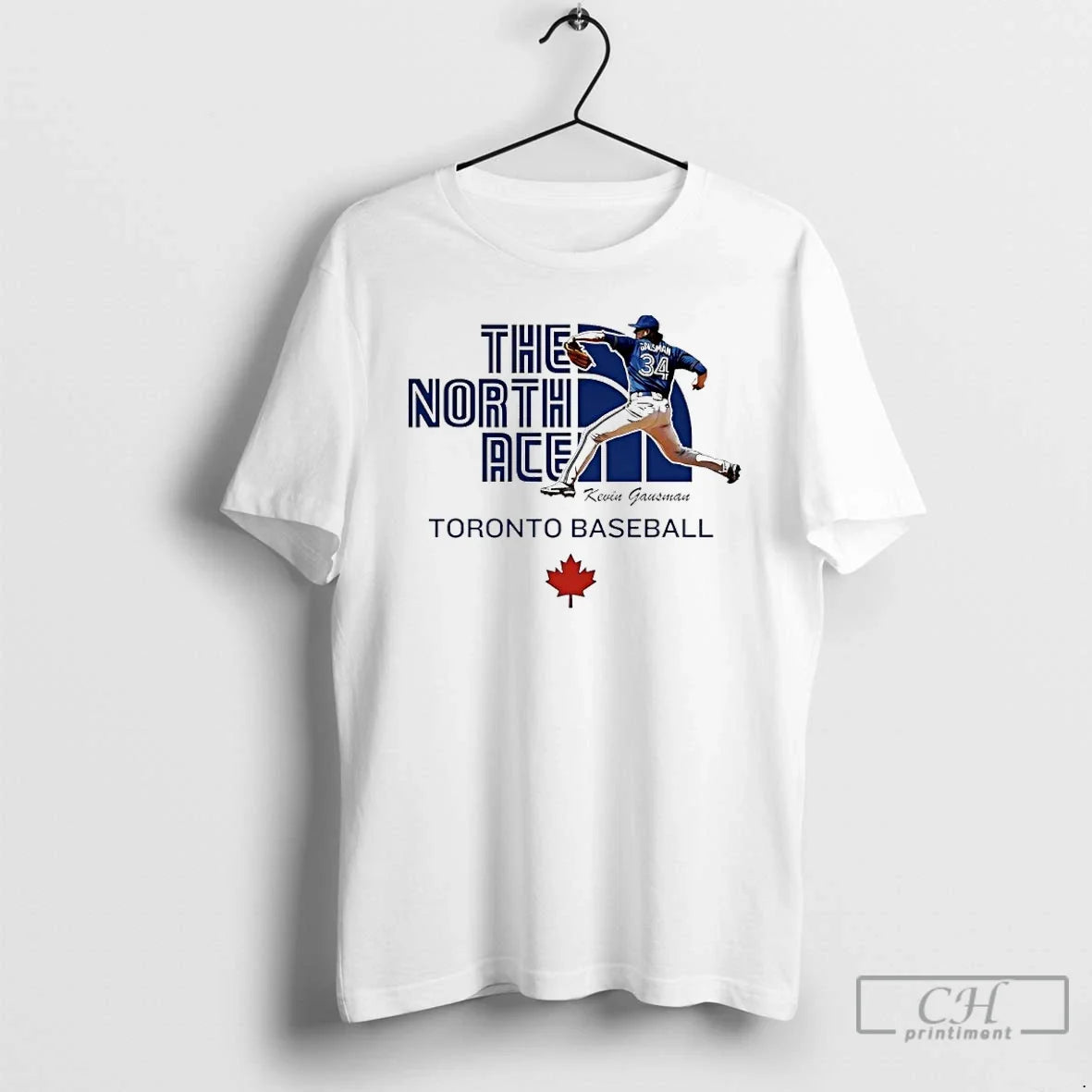 Classic The North Ace Kevin Gausman Toronto Blue Jays - Adult & Kids T-Shirts, Sweatshirts & Hoodies apparel design preview 1