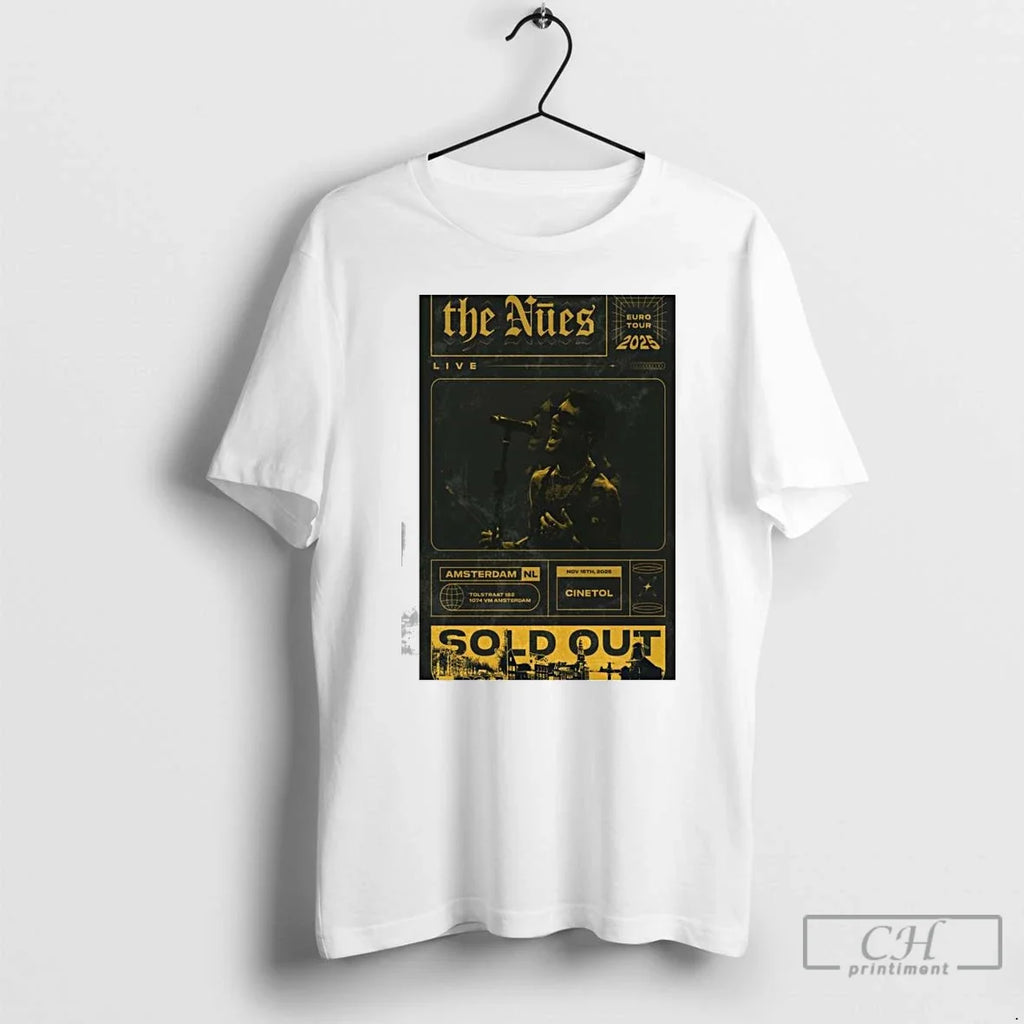 Classic The Nues Amsterdam Netherlands Euro Tour 2025 - Adult & Kids T-Shirts, Sweatshirts & Hoodies apparel design preview 1
