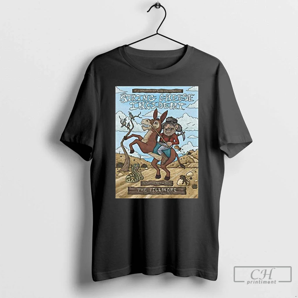 Classic The String Cheese Incident San Francisco Tour - Adult & Kids T-Shirts, Sweatshirts & Hoodies apparel design preview 1
