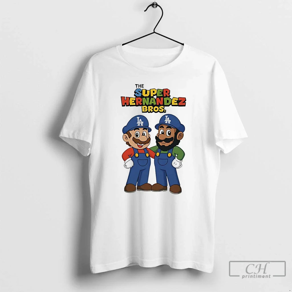 Classic The Super Hernandez Bros Kike And Teoscar - Adult & Kids T-Shirts, Sweatshirts & Hoodies apparel design preview 1