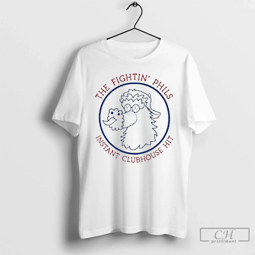 Classic The Fightin Phils Instant Clubhouse Hit - Adult & Kids T-Shirts, Sweatshirts & Hoodies apparel design preview 1