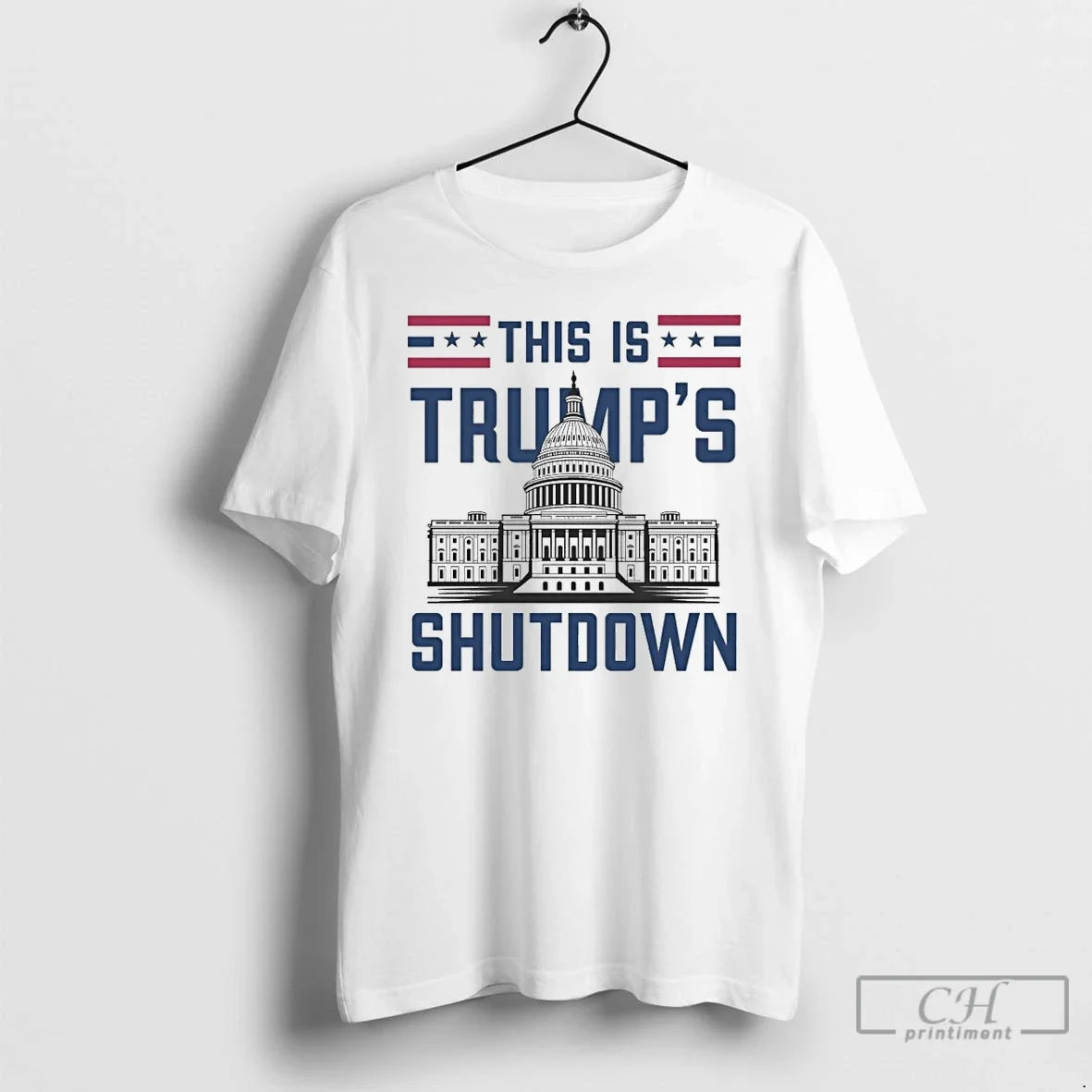 Classic This Is Trumps Shutdown - Adult & Kids T-Shirts, Sweatshirts & Hoodies apparel design preview 1