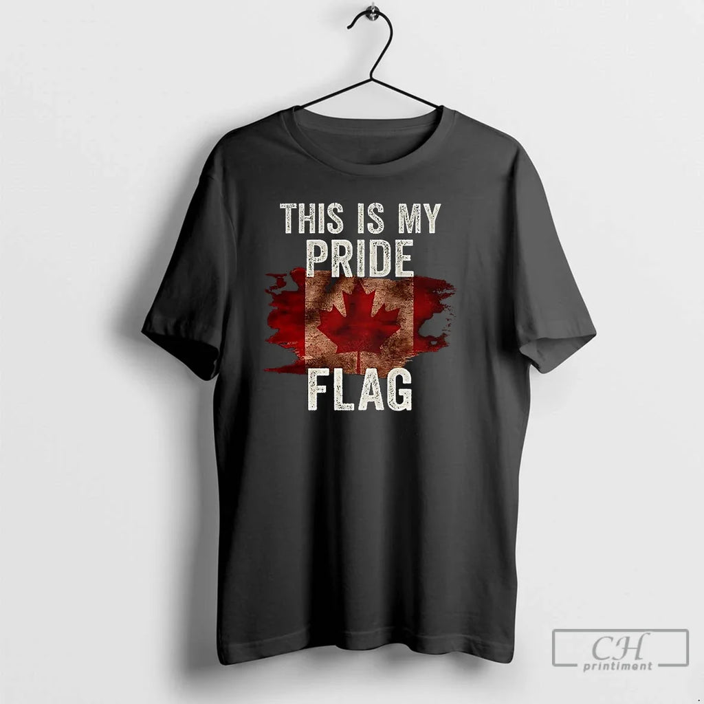 Classic This Is My Pride Canada Flag - Adult & Kids T-Shirts, Sweatshirts & Hoodies apparel design preview 1