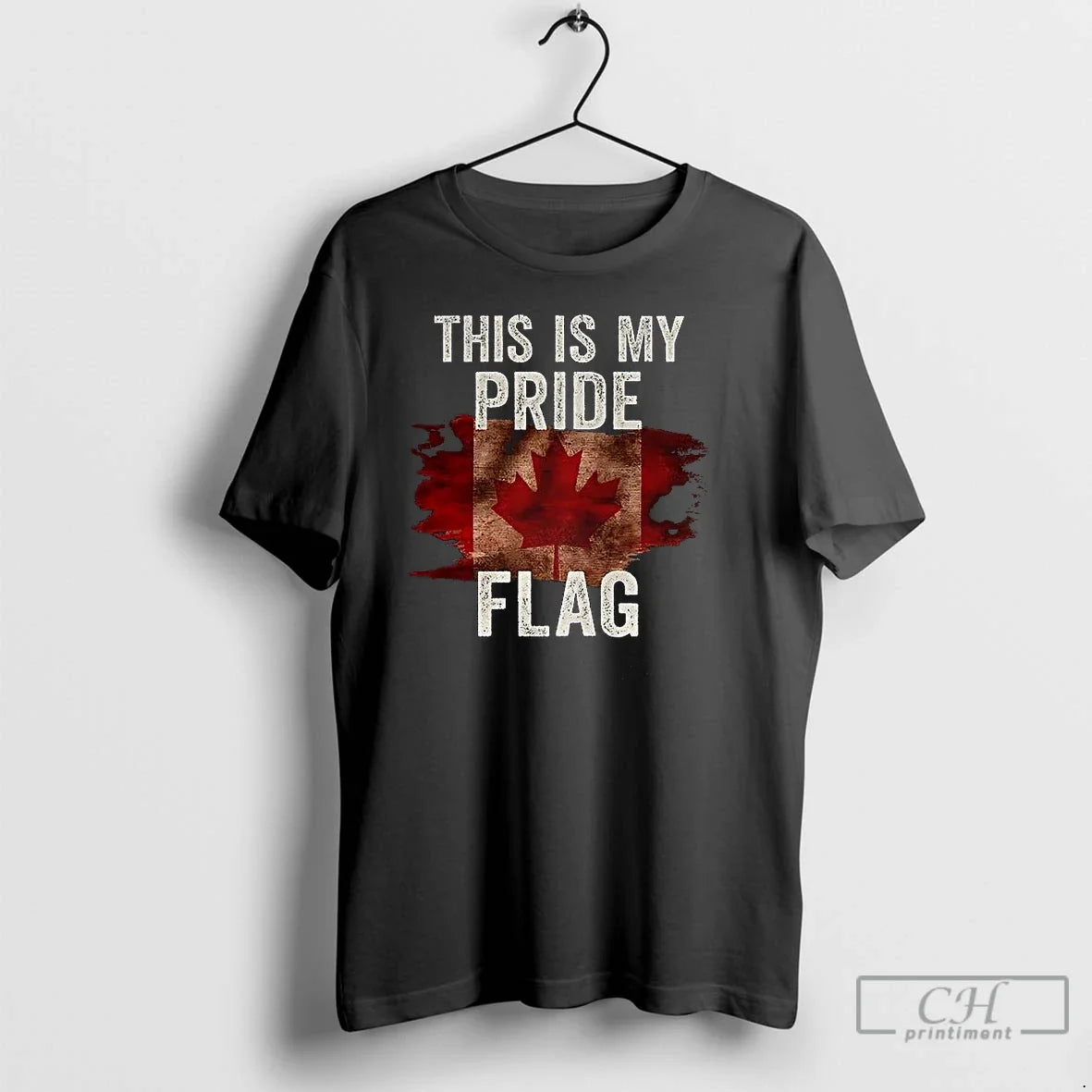 Classic This Is My Pride Canada Flag - Adult & Kids T-Shirts, Sweatshirts & Hoodies apparel design preview 1