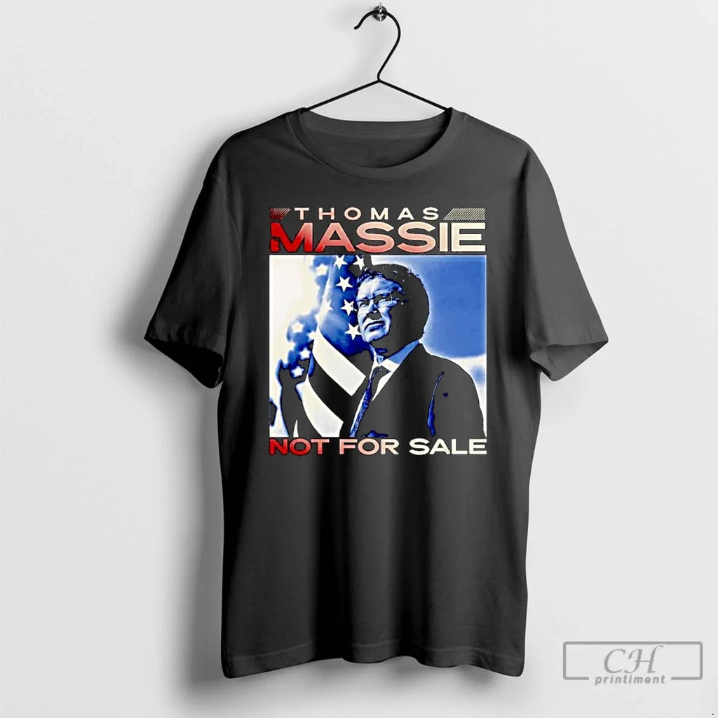 Classic Thomas Massie Not For Sale Ornaments - Adult & Kids T-Shirts, Sweatshirts & Hoodies apparel design preview 1