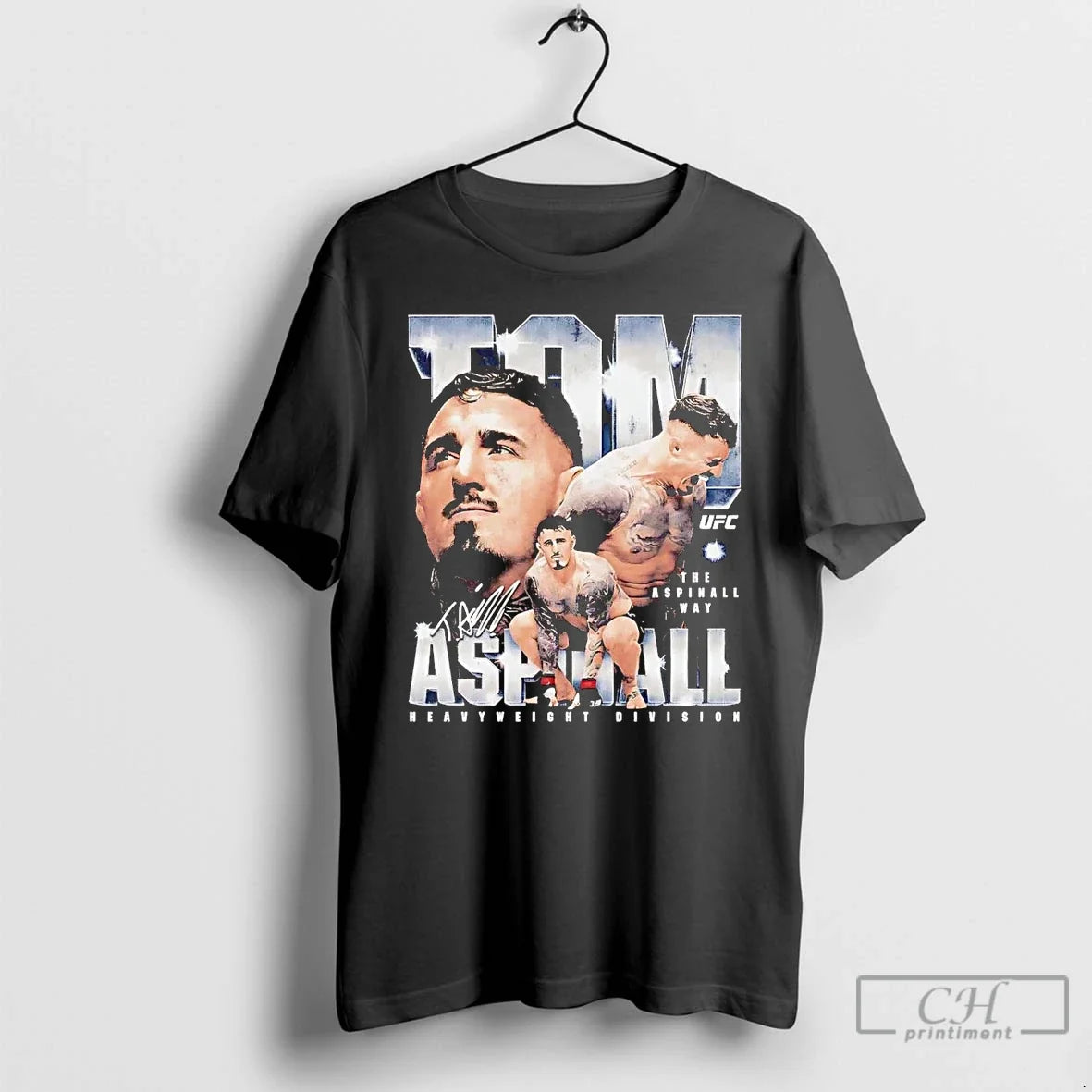 Classic Tom Aspinall The Way Heavyweight Division - Adult & Kids T-Shirts, Sweatshirts & Hoodies apparel design preview 1