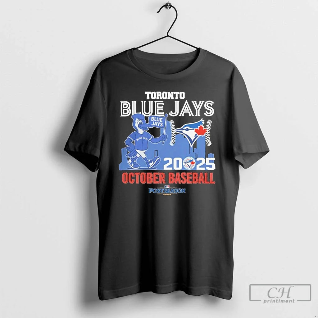 Classic Toronto Blue Jays 2025 October Baseball - Adult & Kids T-Shirts, Sweatshirts & Hoodies apparel design preview 1