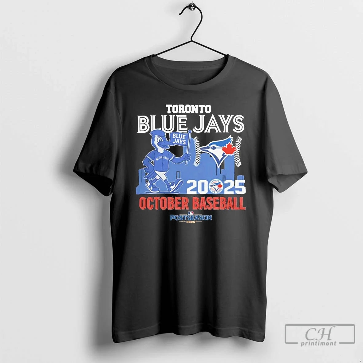 Classic Toronto Blue Jays 2025 October Baseball - Adult & Kids T-Shirts, Sweatshirts & Hoodies apparel design preview 1