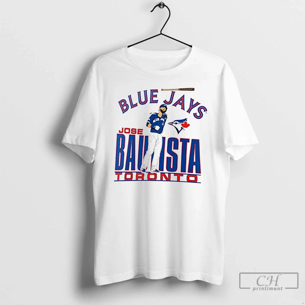 Classic Toronto Blue Jays Jose Bautista Swing - Adult & Kids T-Shirts, Sweatshirts & Hoodies apparel design preview 1