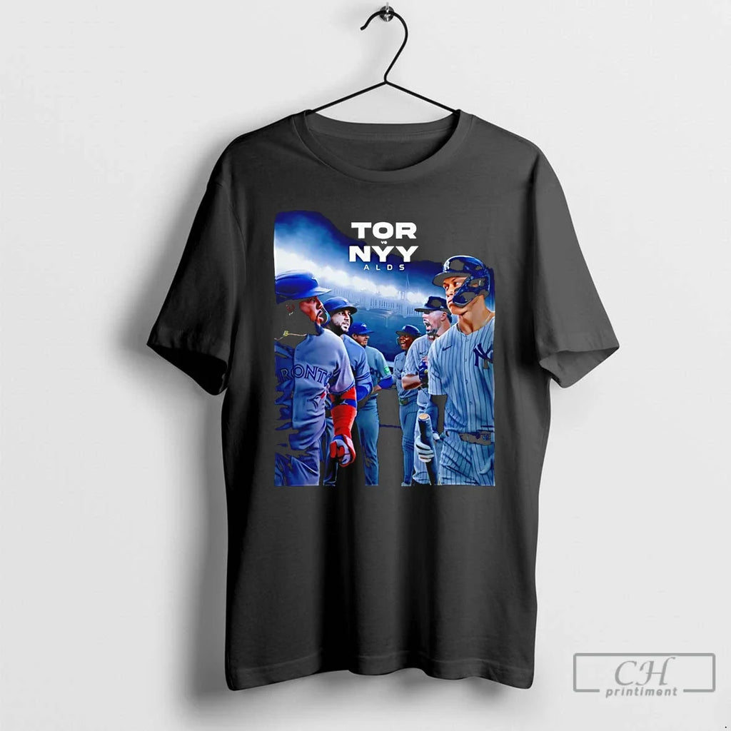 Classic Toronto Blue Jays Vs New York Yankees 2025 - Adult & Kids T-Shirts, Sweatshirts & Hoodies apparel design preview 1