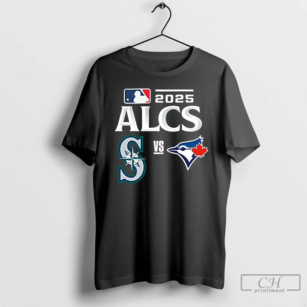Classic Toronto Blue Jays Vs Seattle Mariners 2025 - Adult & Kids T-Shirts, Sweatshirts & Hoodies apparel design preview 1