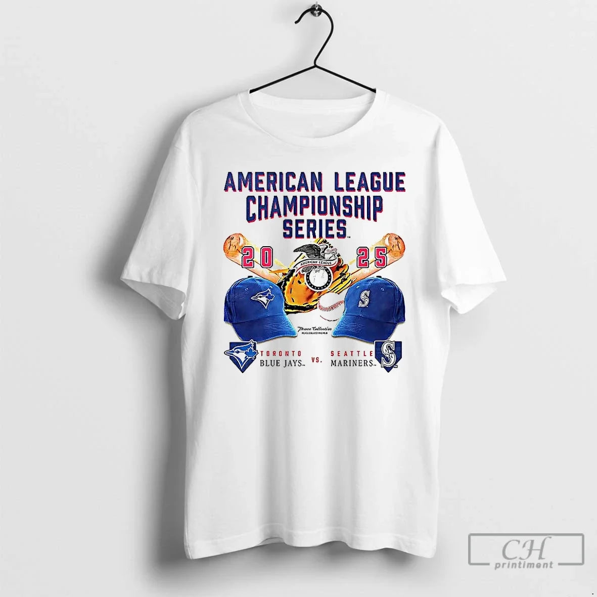 Classic Toronto Blue Jays Vs Seattle Mariners Alcs - Adult & Kids T-Shirts, Sweatshirts & Hoodies apparel design preview 1