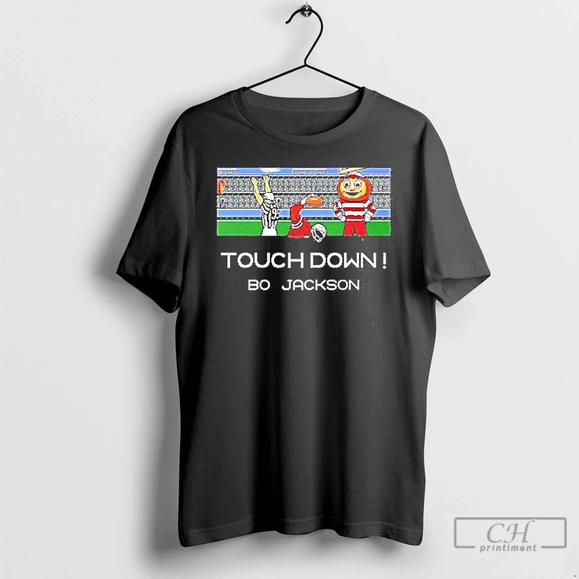 Classic Touchdown Bo Jackson - Adult & Kids T-Shirts, Sweatshirts & Hoodies apparel design preview 1