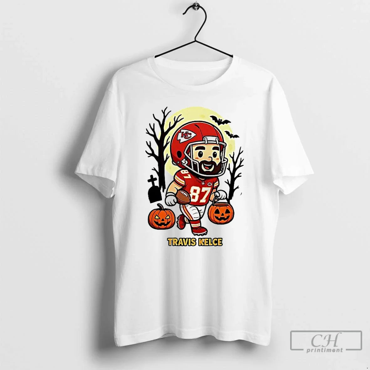 Classic Travis Kelce Kansas City Chiefs Football Jack - Adult & Kids T-Shirts, Sweatshirts & Hoodies apparel design preview 1