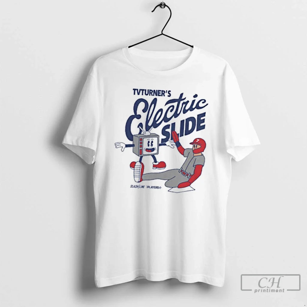 Classic Trea Turner Electric Slide - Adult & Kids T-Shirts, Sweatshirts & Hoodies apparel design preview 1