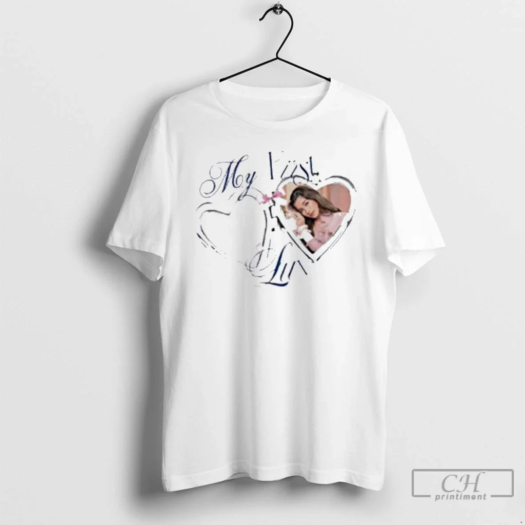 Classic Trendy Aiah Luv My First - Adult & Kids T-Shirts, Sweatshirts & Hoodies apparel design preview 1