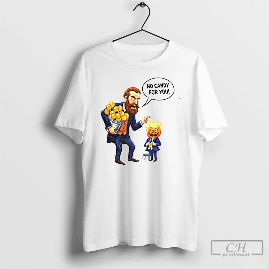 Classic Trump Nobel Peace Prize No Candy For You - Adult & Kids T-Shirts, Sweatshirts & Hoodies apparel design preview 1