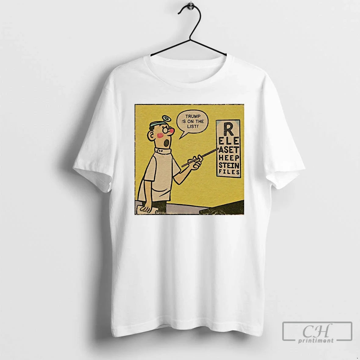 Classic Trump Is On The List R Elepaset Heepstein - Adult & Kids T-Shirts, Sweatshirts & Hoodies apparel design preview 1