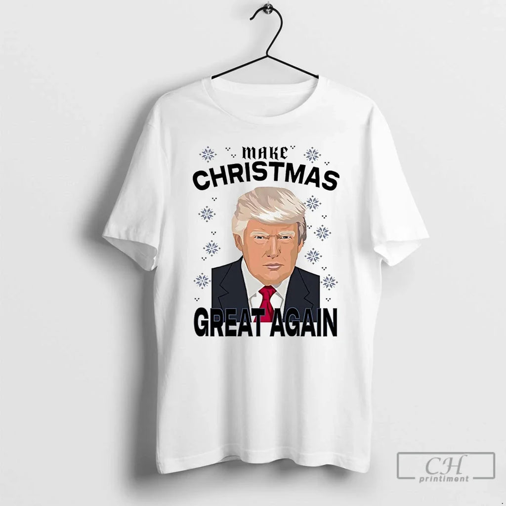 Classic Trump Make Christmas Great Again - Adult & Kids T-Shirts, Sweatshirts & Hoodies apparel design preview 1