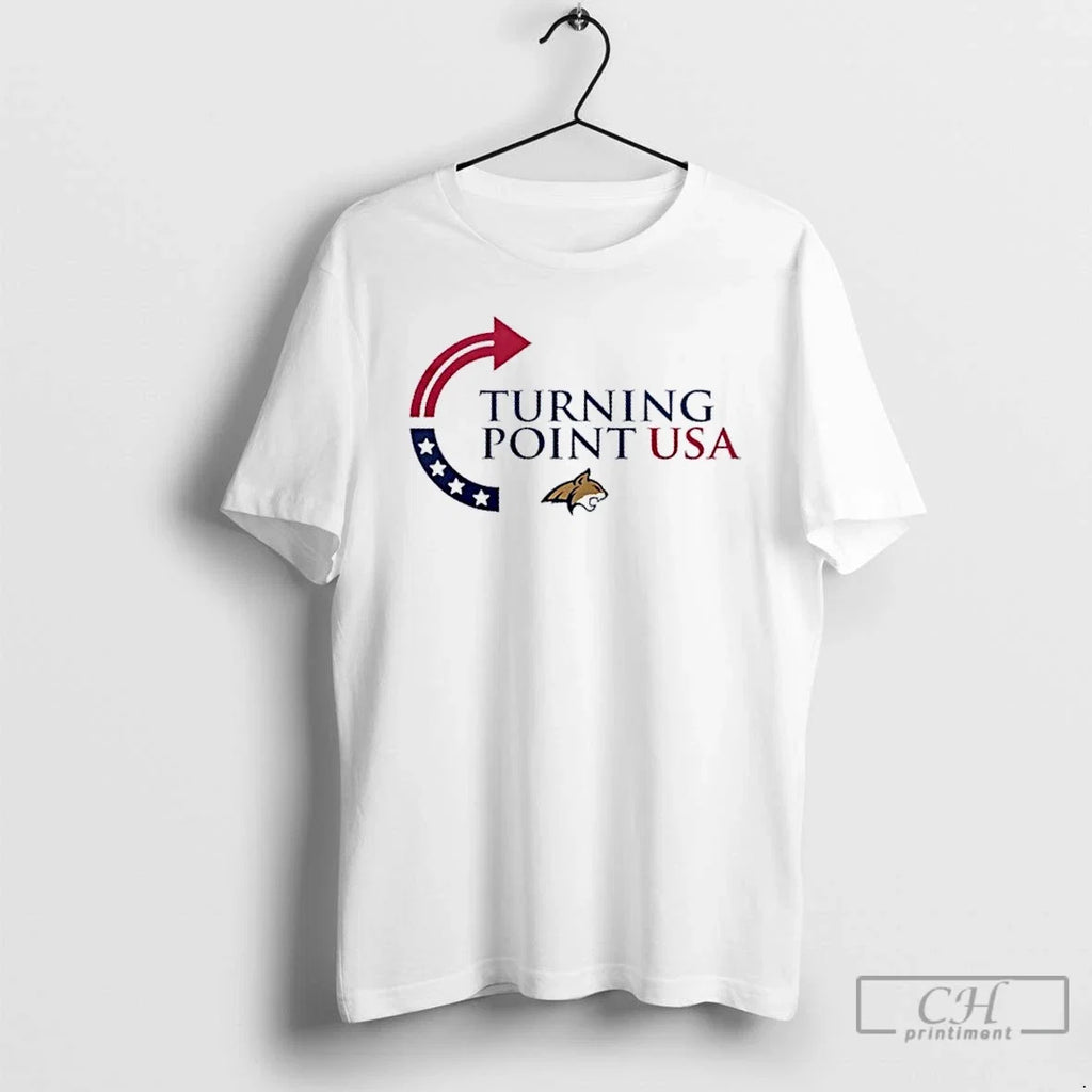 Classic Turning Point Usa Charlie Kirk X Montana - Adult & Kids T-Shirts, Sweatshirts & Hoodies apparel design preview 1