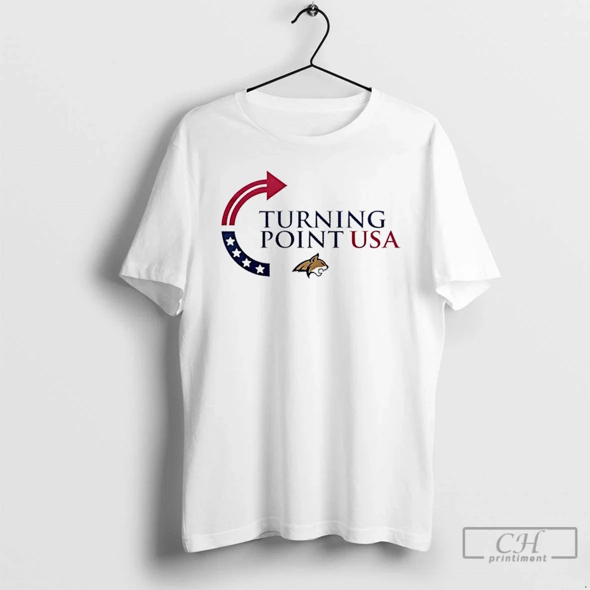 Classic Turning Point Usa Charlie Kirk X Montana - Adult & Kids T-Shirts, Sweatshirts & Hoodies apparel design preview 1