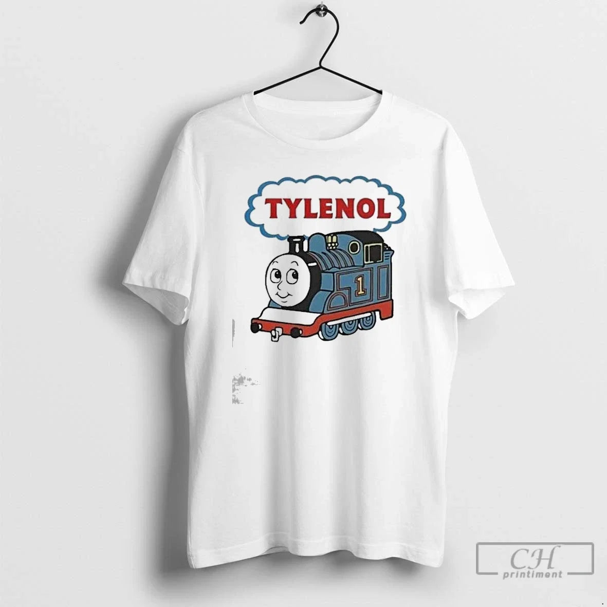 Classic Tylenol And Thomas Friends Tank Engines Train - Adult & Kids T-Shirts, Sweatshirts & Hoodies apparel design preview 1