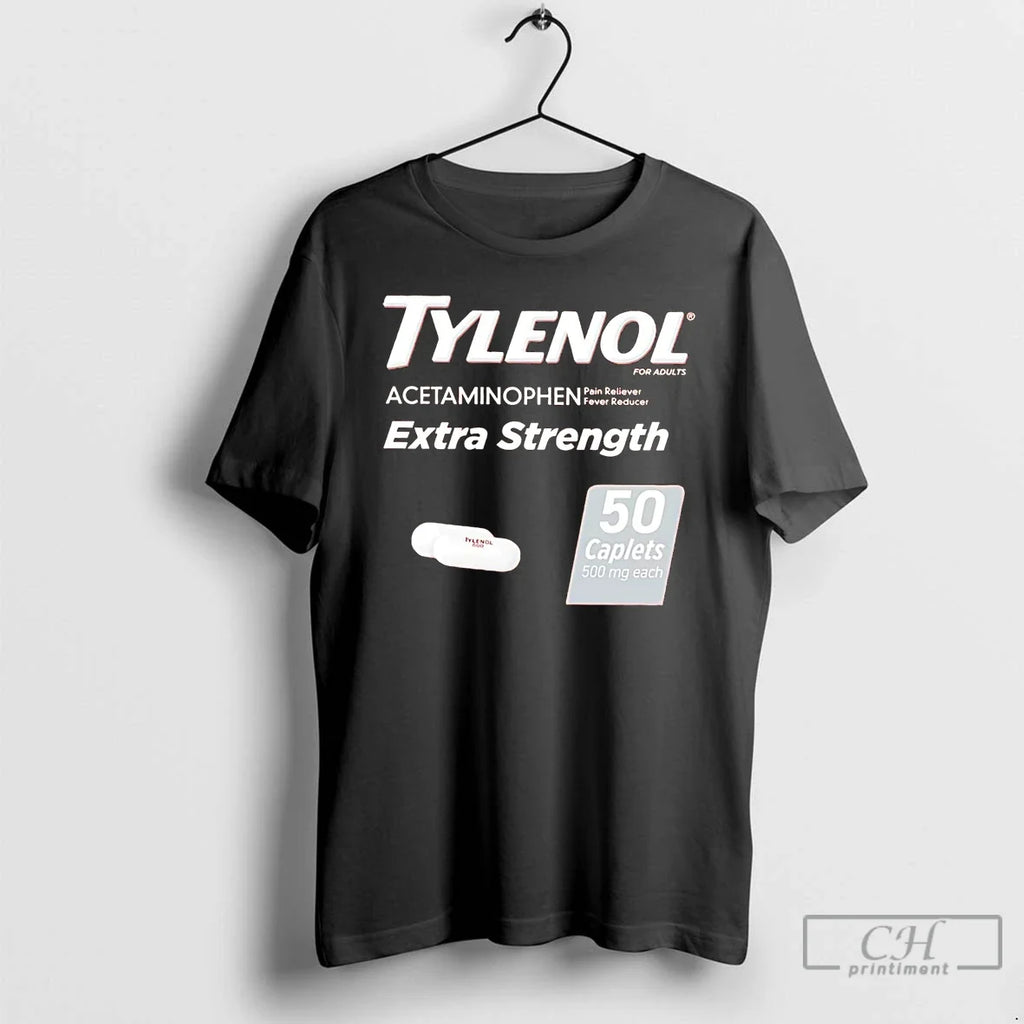 Classic Tylenol Acetaminophen Extra Strength - Adult & Kids T-Shirts, Sweatshirts & Hoodies apparel design preview 1