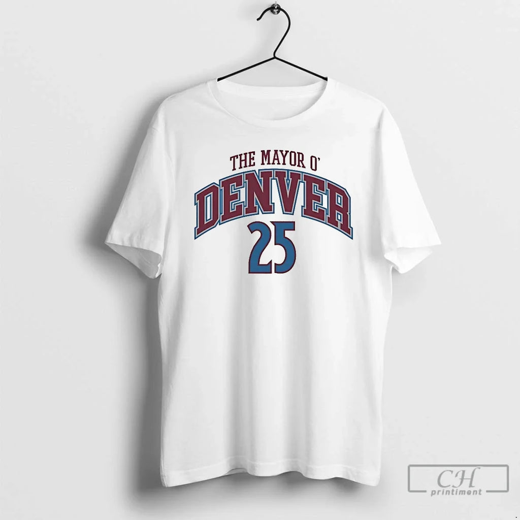 Classic Valeri Nichushkin The Mayor Odenver Colorado - Adult & Kids T-Shirts, Sweatshirts & Hoodies apparel design preview 1