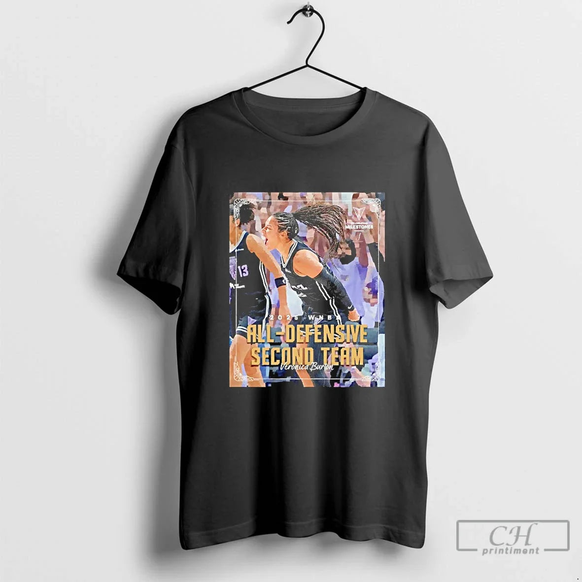 Classic Veronica Burton Golden State Valkyries 2025 - Adult & Kids T-Shirts, Sweatshirts & Hoodies apparel design preview 1