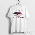Classic Virginia Tech A True Patriot Charlie Kirk 2 - Adult & Kids T-Shirts, Sweatshirts & Hoodies apparel design preview 1