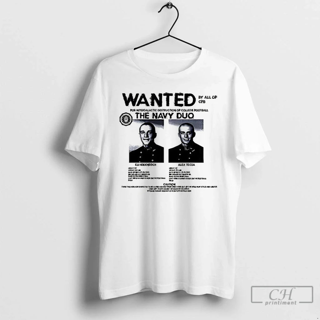 Classic Wanted By All Of Cfb The Navy Duo - Adult & Kids T-Shirts, Sweatshirts & Hoodies apparel design preview 1
