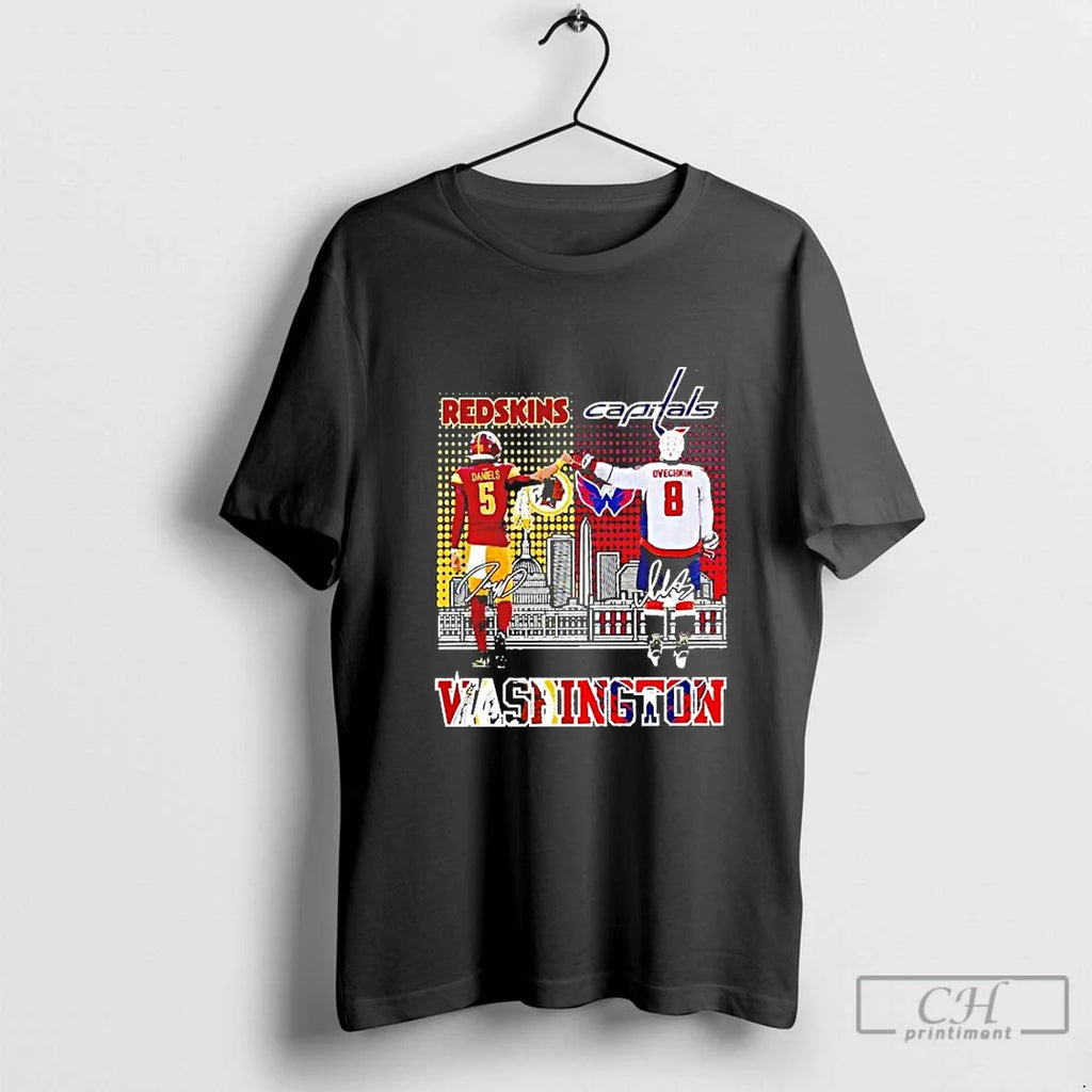 Classic Washington Redskins Daniels And Capitals - Adult & Kids T-Shirts, Sweatshirts & Hoodies apparel design preview 1