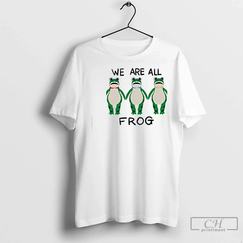 Classic We Are All Frog Portland - Adult & Kids T-Shirts, Sweatshirts & Hoodies apparel design preview 1