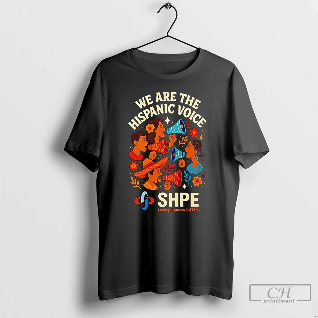 Classic We Are The Hispanic Voices 2025 Shpe National - Adult & Kids T-Shirts, Sweatshirts & Hoodies apparel design preview 1