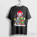 Classic Wendys X Grinch And Jack Skellington - Adult & Kids T-Shirts, Sweatshirts & Hoodies apparel design preview 1