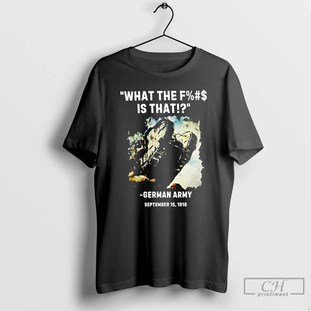 Classic What The Fuck Is That German Army - Adult & Kids T-Shirts, Sweatshirts & Hoodies apparel design preview 1