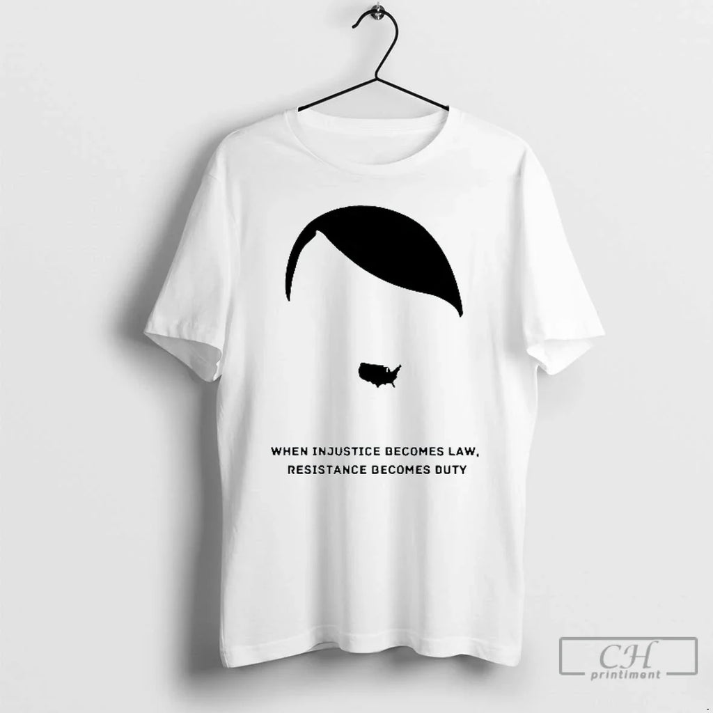Classic When Injustice Becomes Law Resistance Duty - Adult & Kids T-Shirts, Sweatshirts & Hoodies apparel design preview 1