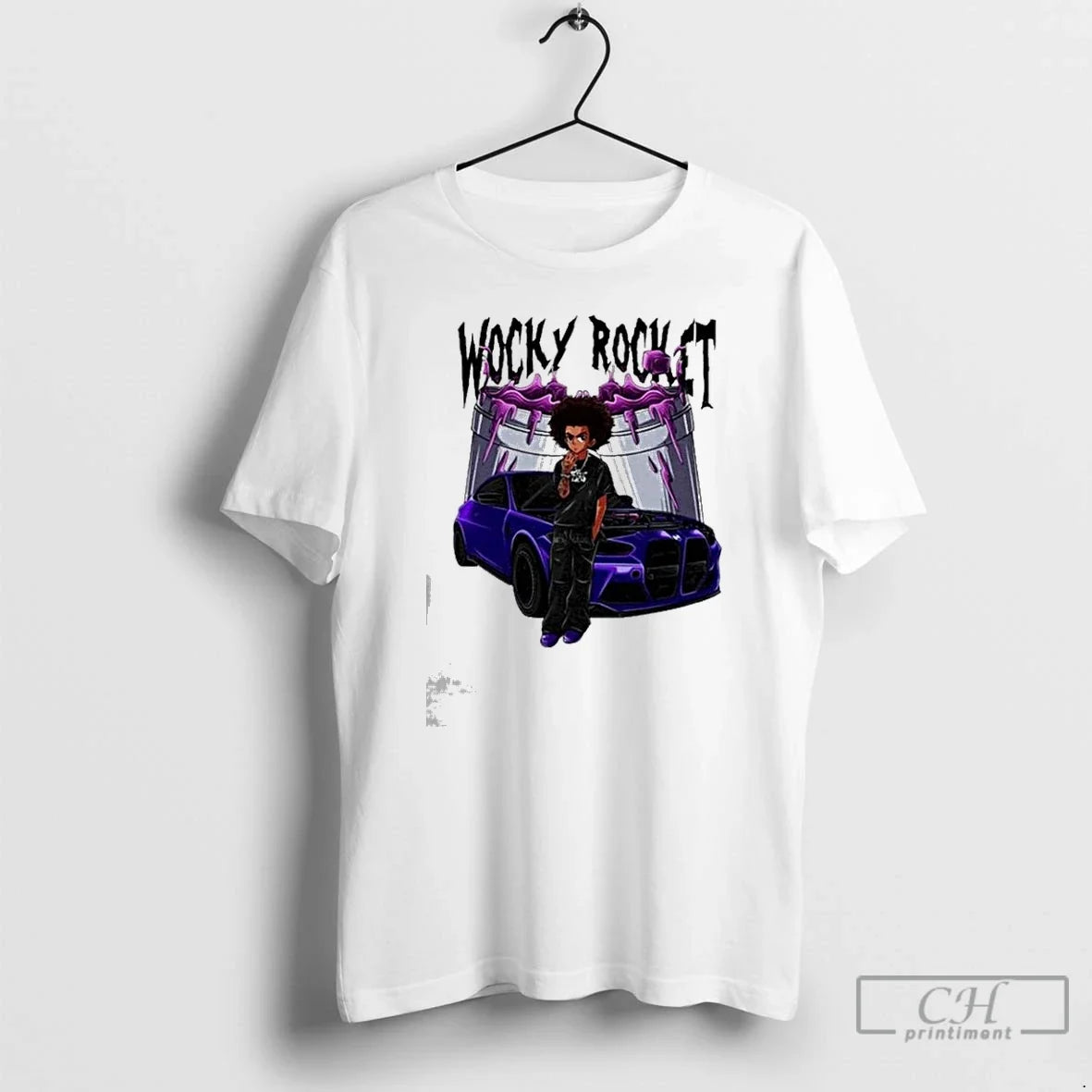Classic Wocky Rocket Halloween 2025 - Adult & Kids T-Shirts, Sweatshirts & Hoodies apparel design preview 1