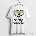 Classic Wolf To Thrive In Life You Need 3 Bones A - Adult & Kids T-Shirts, Sweatshirts & Hoodies apparel design preview 1