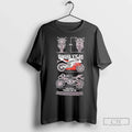 Classic Yamaha Yzf R6 Sportbike Blueprint Design - Adult & Kids T-Shirts, Sweatshirts & Hoodies apparel design preview 1