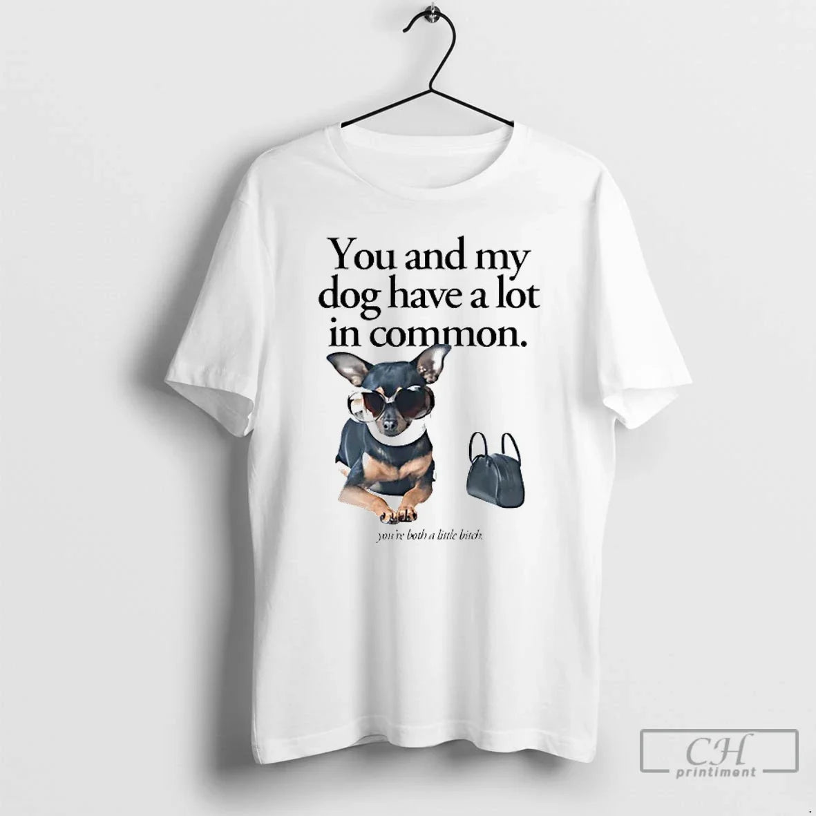 Classic You And My Dog Have A Lot In Common Youre - Adult & Kids T-Shirts, Sweatshirts & Hoodies apparel design preview 1