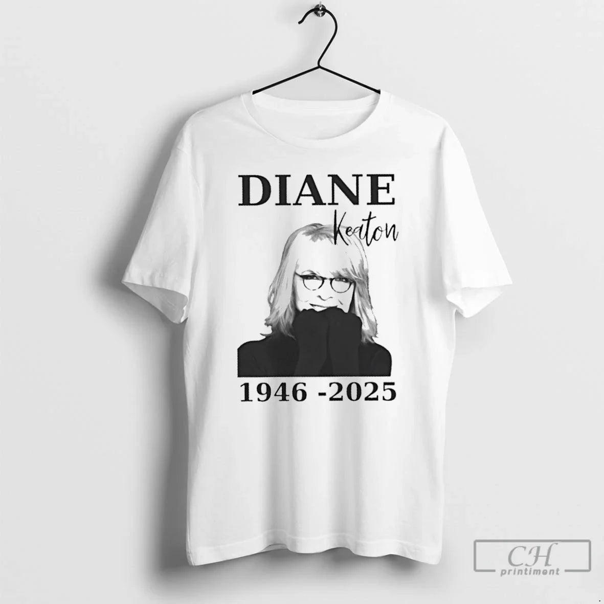 Classic Diane Keaton Tribute 1945 2025 - Adult & Kids T-Shirts, Sweatshirts & Hoodies apparel design preview 1