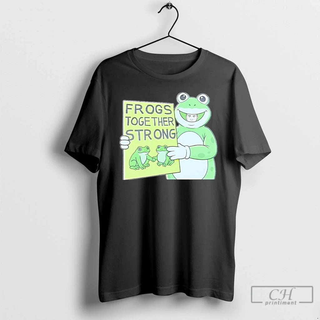 Classic Frogs Together Strong Anti Ice - Adult & Kids T-Shirts, Sweatshirts & Hoodies apparel design preview 1