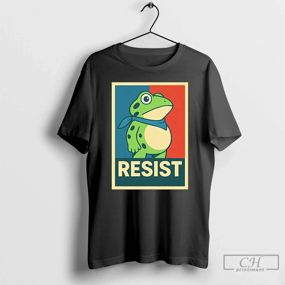 Classic Portland Frog Protest Retro Vintage - Adult & Kids T-Shirts, Sweatshirts & Hoodies apparel design preview 1