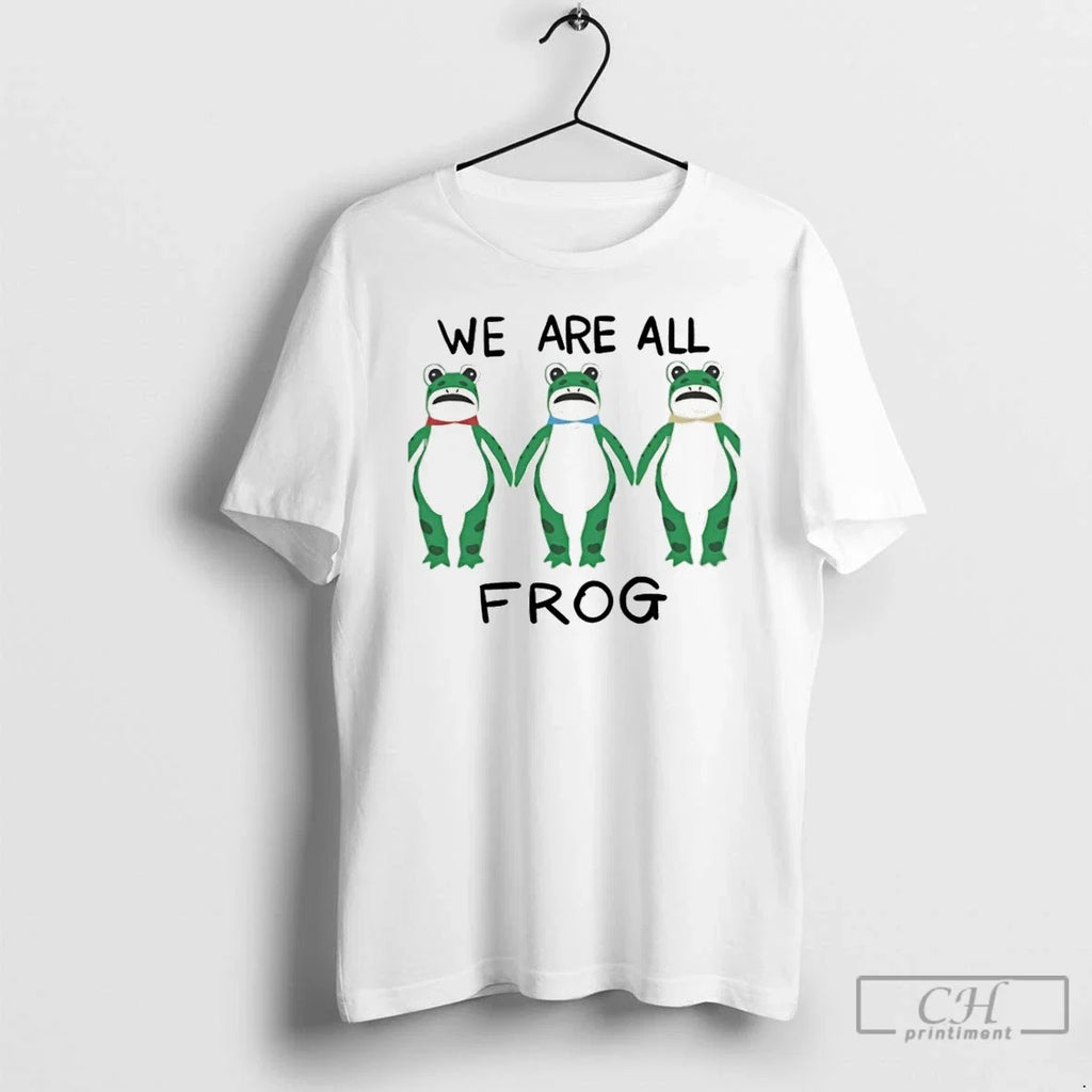 Classic Portland Frog We Are All - Adult & Kids T-Shirts, Sweatshirts & Hoodies apparel design preview 1