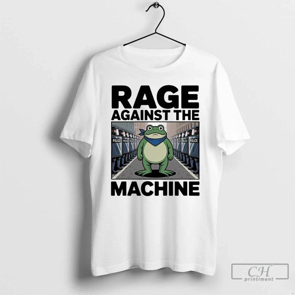 Classic Rage Against The Machine Portland Frog Anti - Adult & Kids T-Shirts, Sweatshirts & Hoodies apparel design preview 1