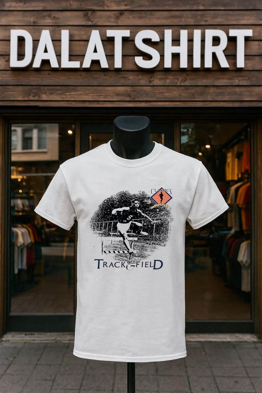 Classics Insport Track and Field Hurdle Athlete - Adult & Kids T-Shirts, Sweatshirts & Hoodies apparel design preview 1