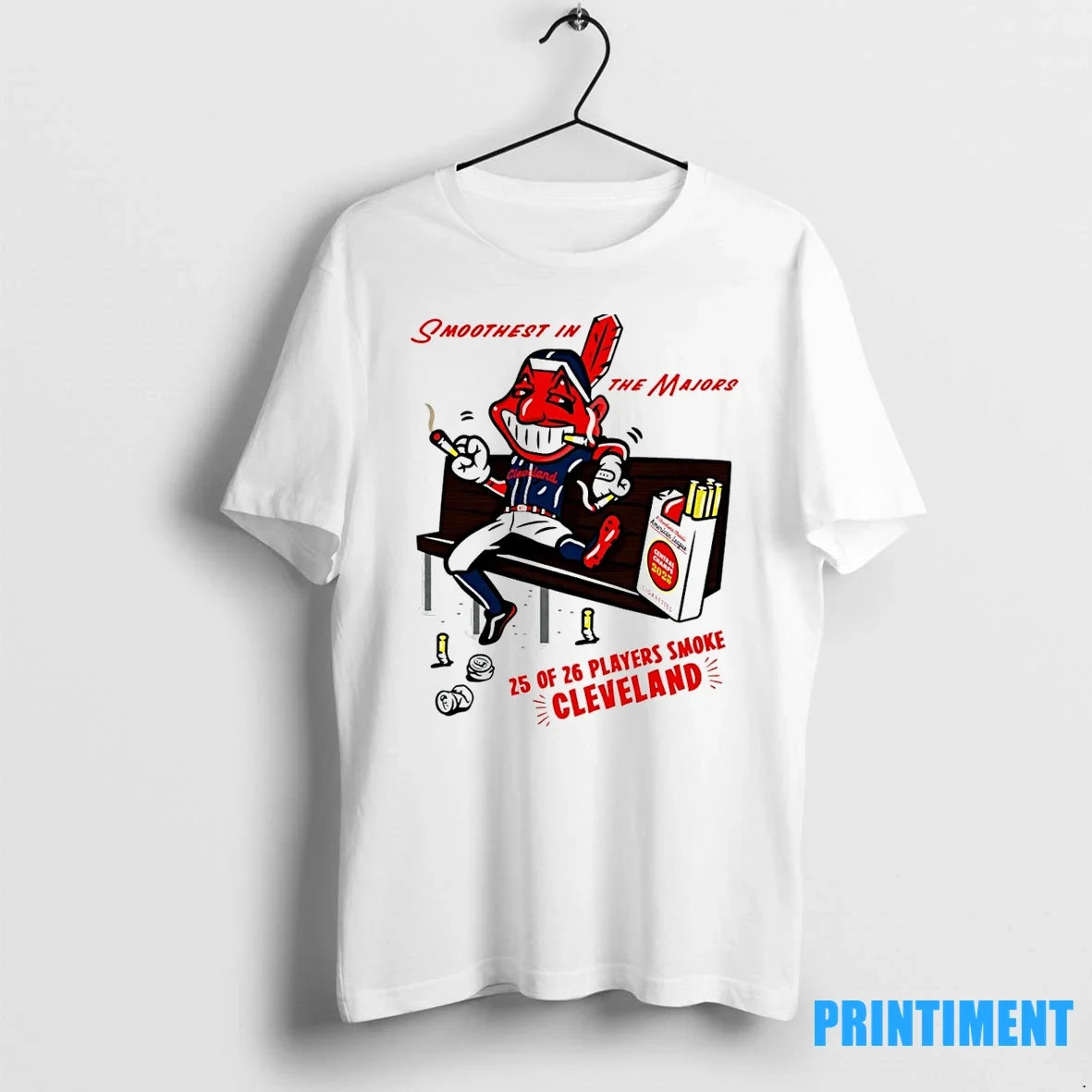 Cleveland Guardians Smoothest In The Majors 25 Of 26 - Adult & Kids T-Shirts, Sweatshirts & Hoodies apparel design preview 1