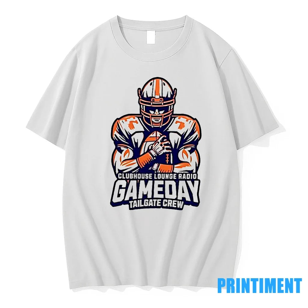 Clubhouse Lounge Radio Gameday Tailgate Crew Football - Adult & Kids T-Shirts, Sweatshirts & Hoodies apparel design preview 1